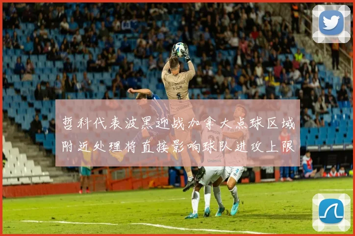 哲科代表波黑迎战加拿大点球区域附近处理将直接影响球队进攻上限