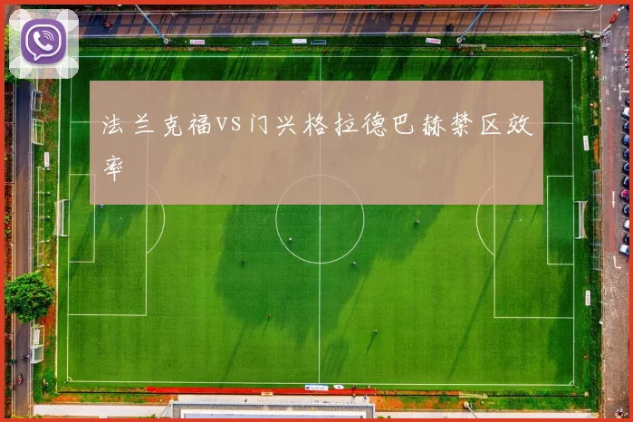 法兰克福vs门兴格拉德巴赫禁区效率